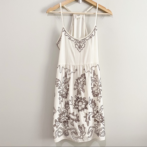 Free People Dresses & Skirts - FREE PEOPLE Beaded Bouquet Slip Dress, Size Small